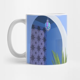 Blue city, Morocco Mug